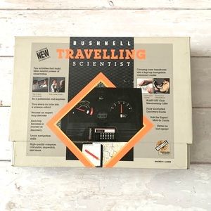 Bushnell Traveling Scientist Kit 1989 Kids Science Playset Learning Science NEW
